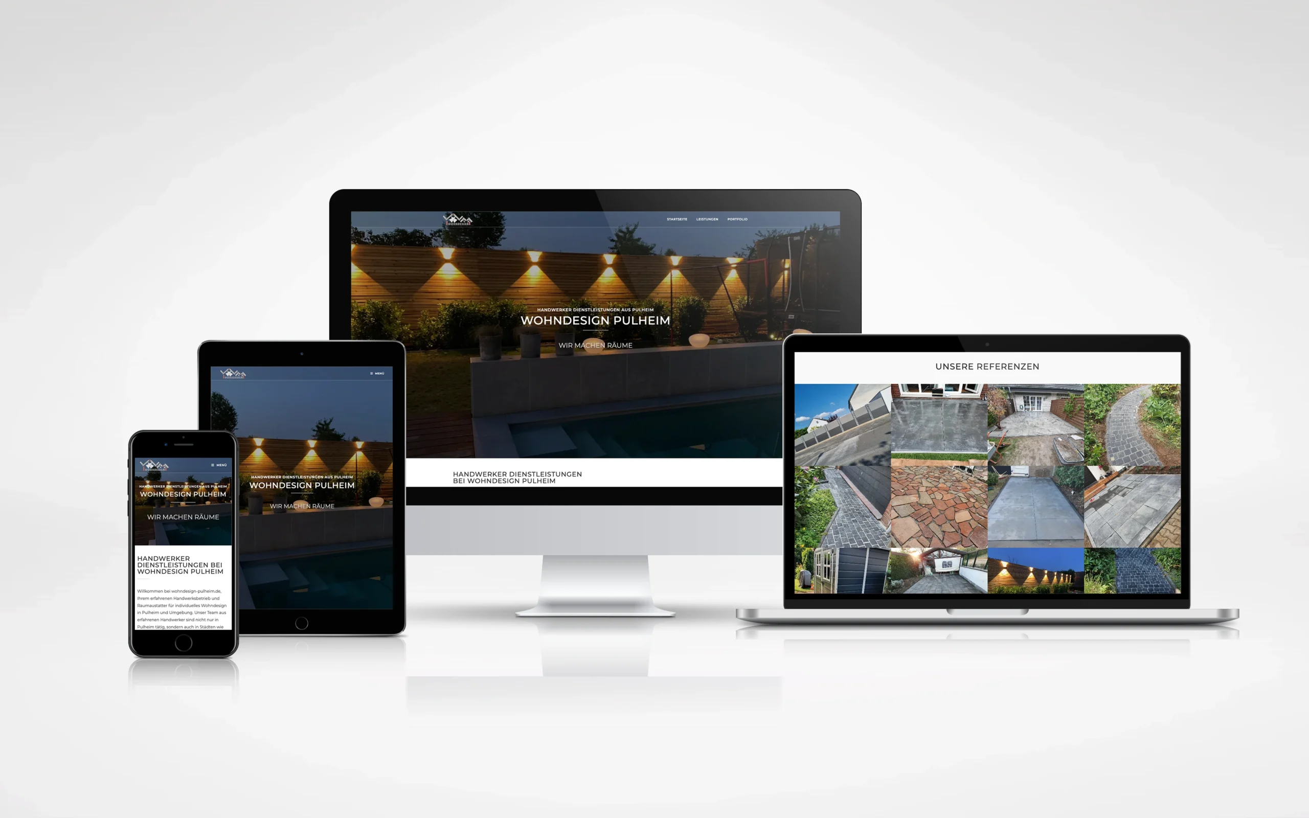 Webdesign Projekt für Unternehmen aus Mönchengladbach im responsiven Design