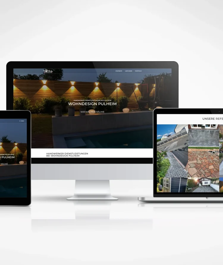 Webdesign Projekt für Unternehmen aus Mönchengladbach im responsiven Design